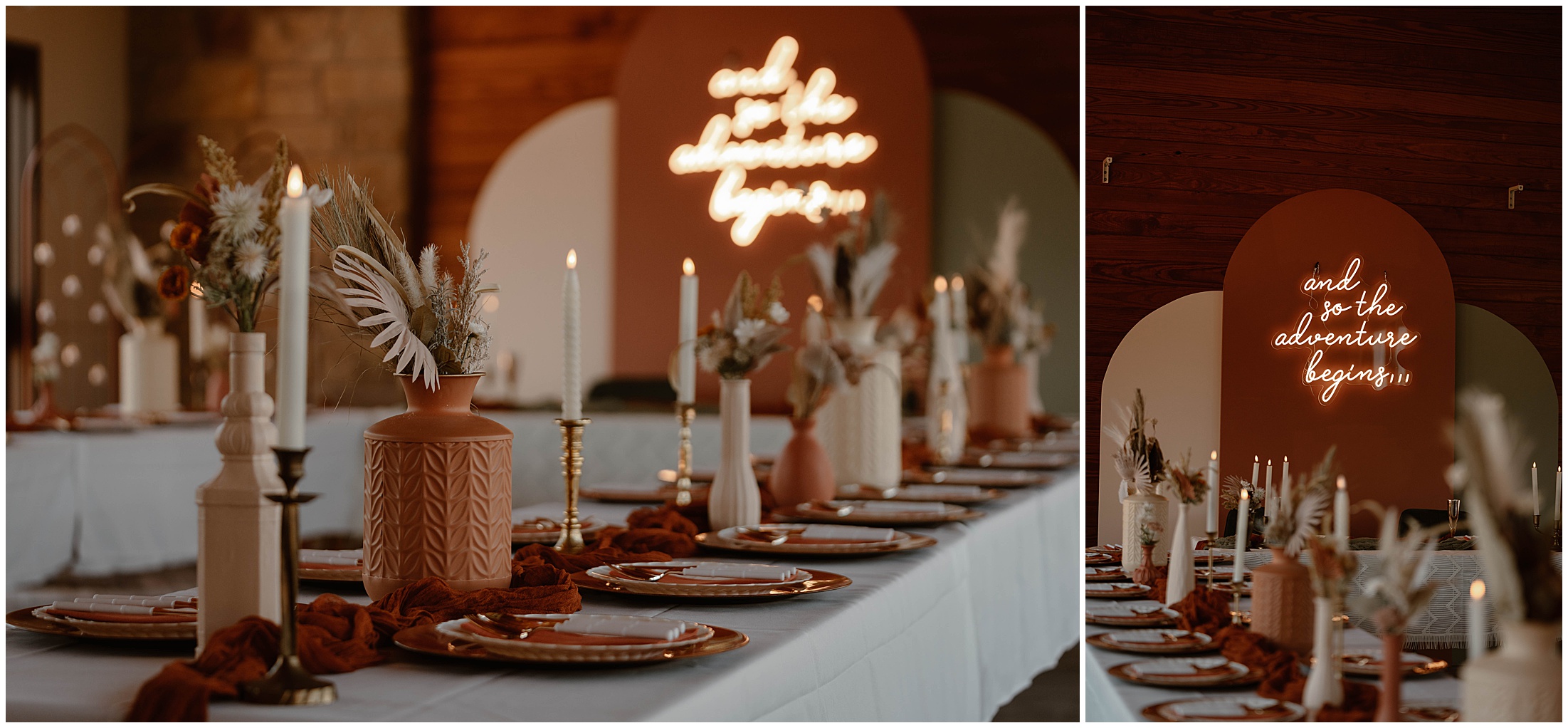 Texas adventure elopement packages, texas elopement, palo duro canyon elopement, palo duro canyon wedding, spring texas wedding, brit nicole photography, doves rest cabins, Places to elope in Texas, desert wedding, wedding decor details, elopement decor ideas